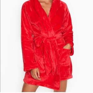 Victoria’s Secret Cozy Red Robe